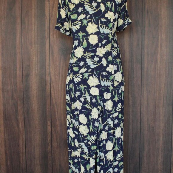 Vintage 1980s 1990s Pants and Top, Clio Two Piece Hawaiian Floral Print Set - Picture 9 of 10